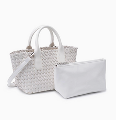 Paisley Woven Bag (ivory)