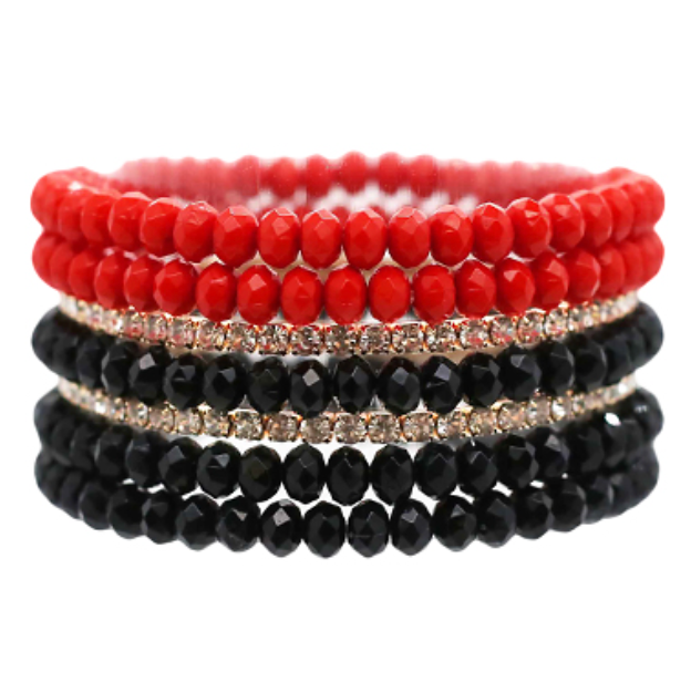 Red + Black Stack