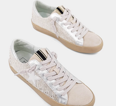 Paula Sneaker (silver woven)