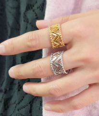 Zig Zag Ring