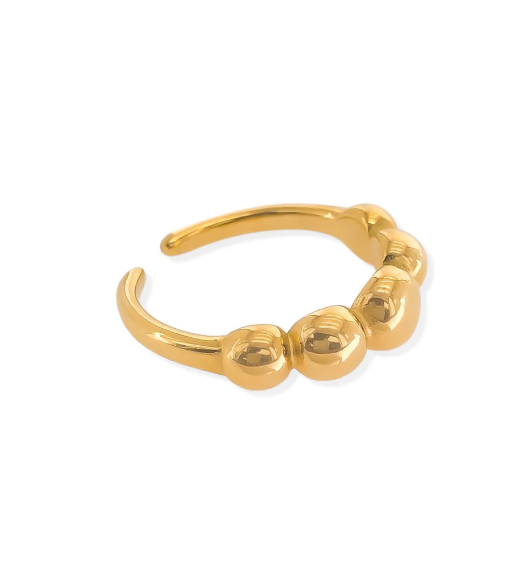 Rising Bubble Ring