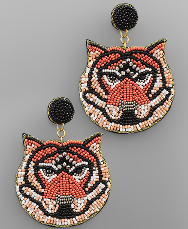 Roar Tiger Earring