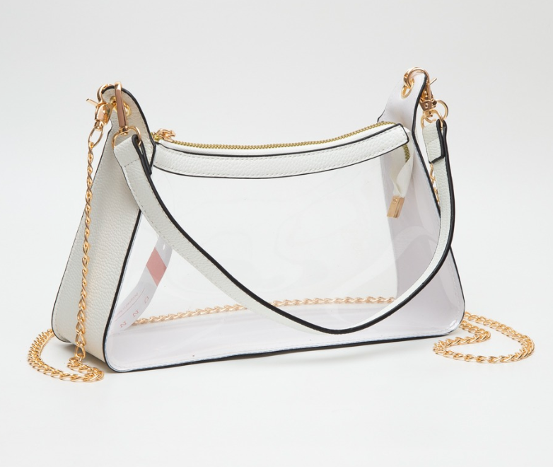 Marilyn Clear Bag (white)