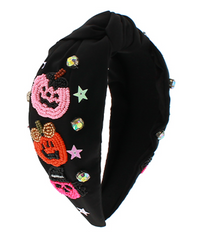 Pumpkin Headband (black)