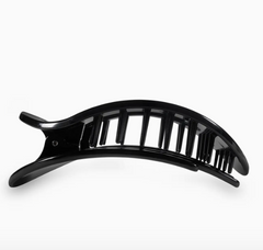 Teleties Flat Large Hair Clip (black)