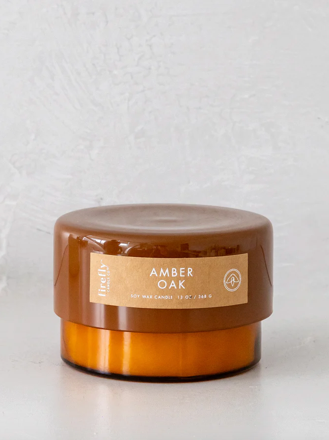 Firefly Botany Candle-Amber Oak