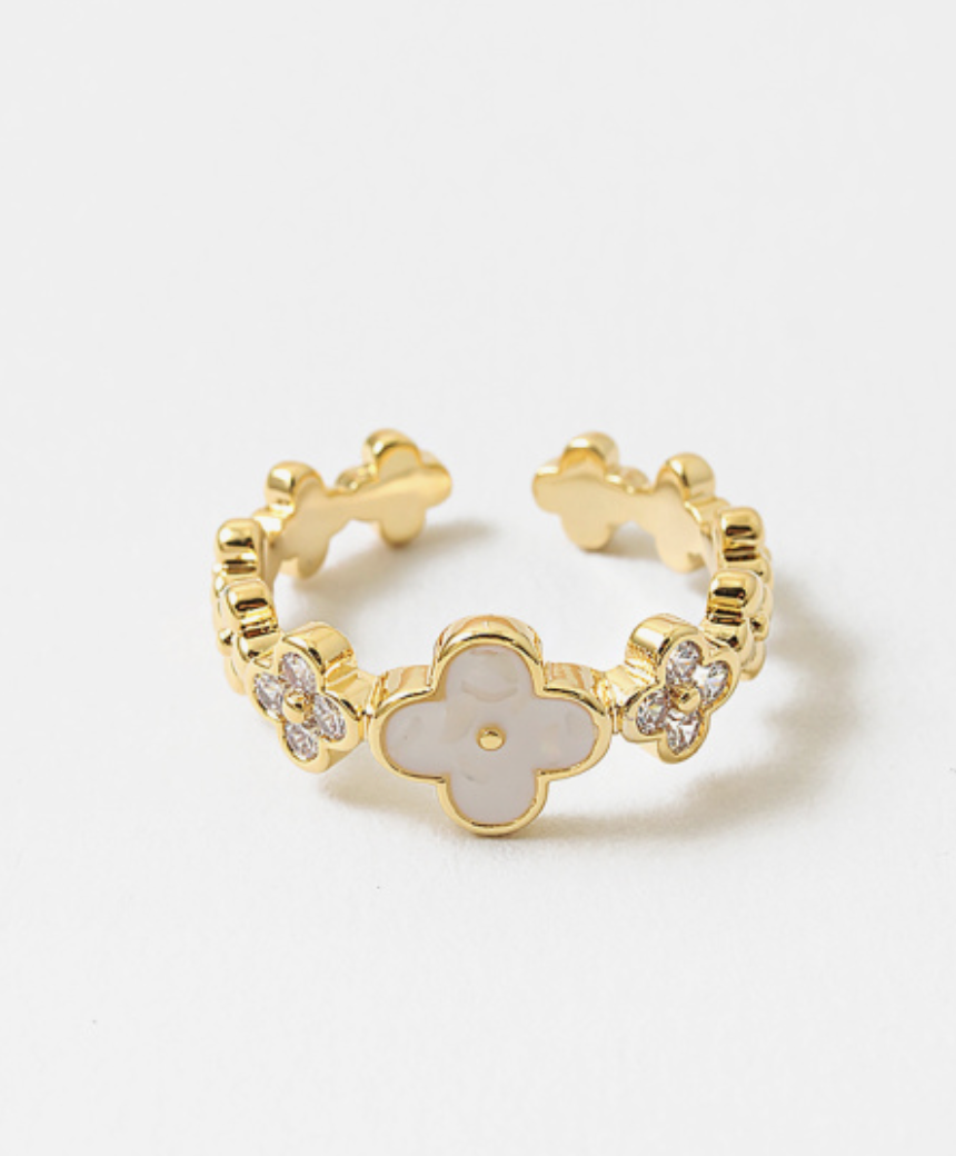 White Clover Ring