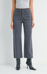 HR Utility Wide Leg (charcoal)