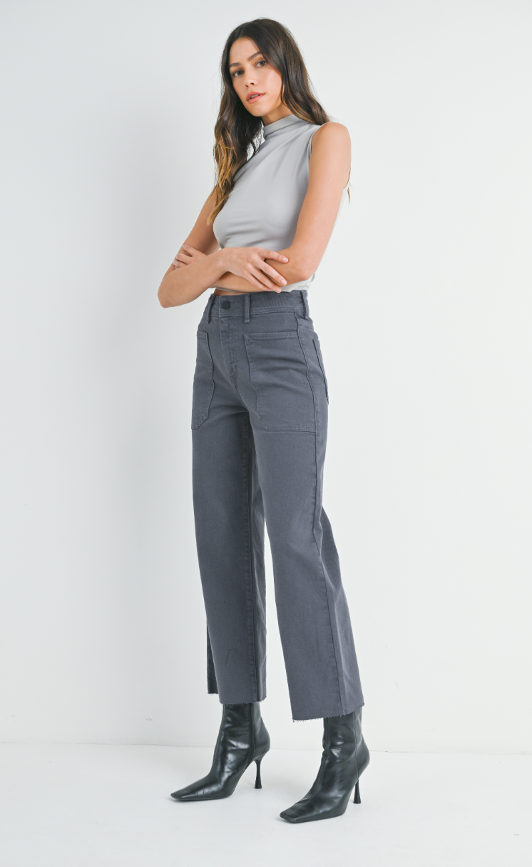 HR Utility Wide Leg (charcoal)