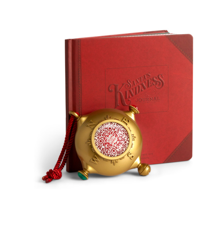 Santa's Kindness Ornament & Journal