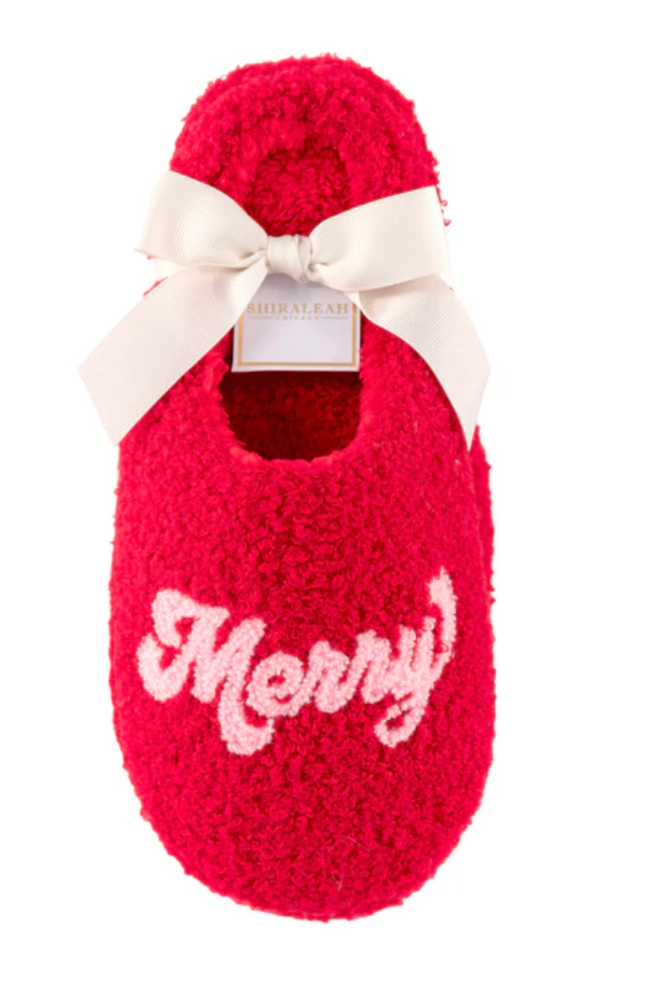 Merry Merry Slipper