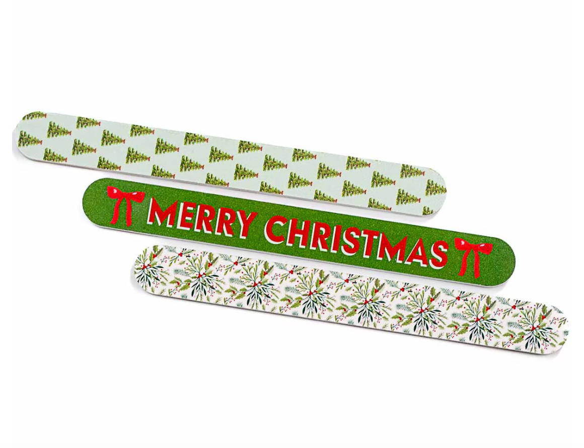 Holly Jolly Nail Files