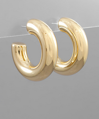 Medium Hollow Hoop