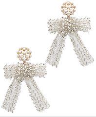 Fancy Bow Earring (silver)