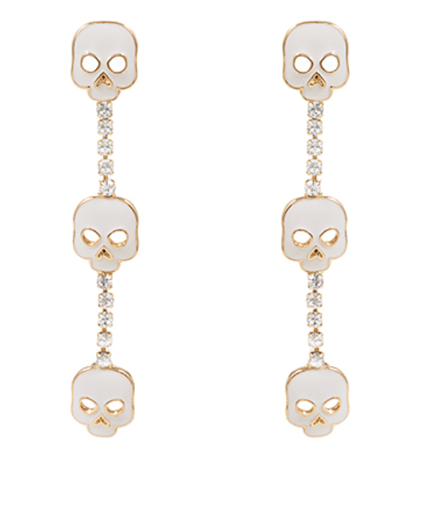 Skull Dangle Earring