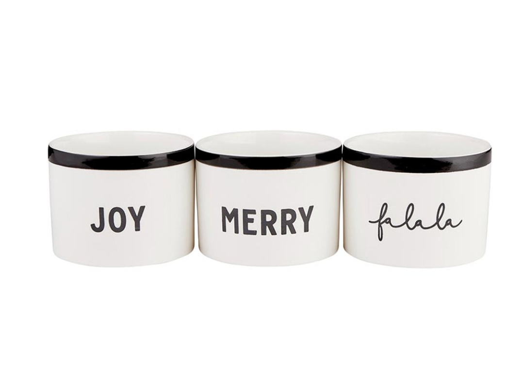 Holiday Dip Bowl Set