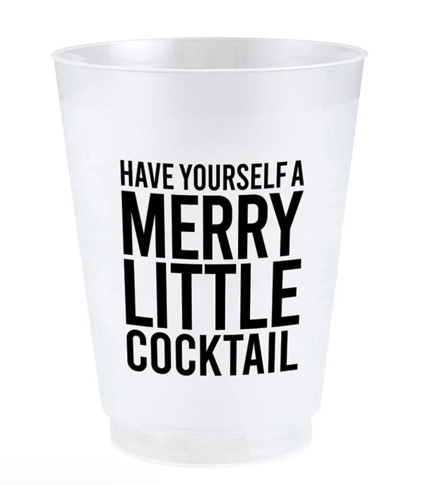 Merry Little Cocktail Frost Cup Set