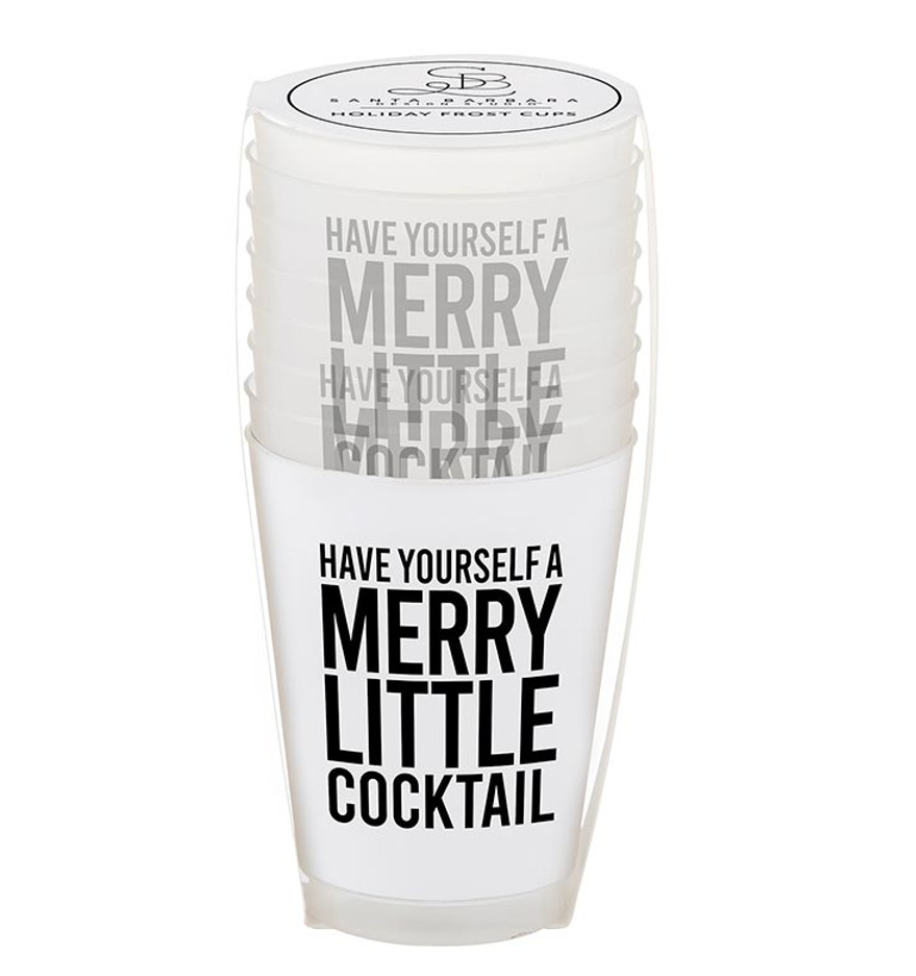 Merry Little Cocktail Frost Cup Set