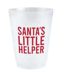 Santa's Little Helper Frost Cup Set