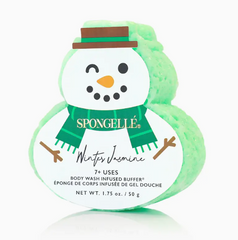 Snowman Winter Jasmine Sponge