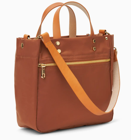 The Joey Nylon Tote (cognac)