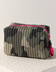 Ezra Large Cosmetic Pouch (camo)