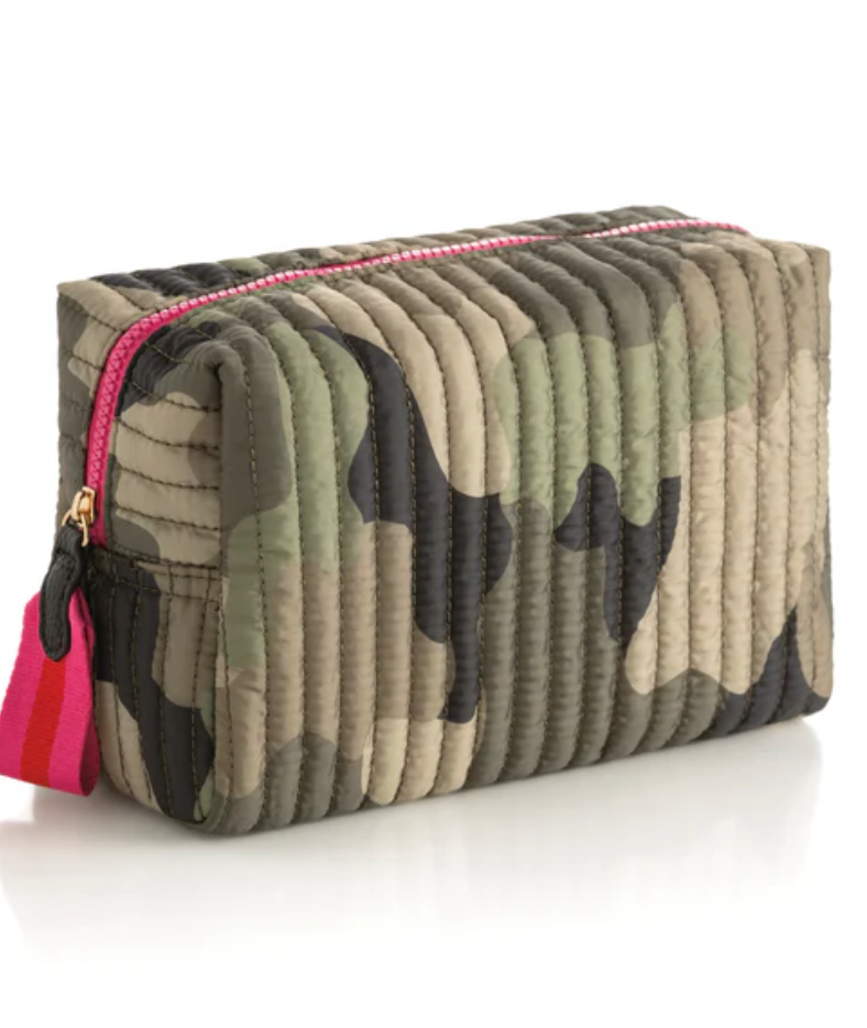 Ezra Large Cosmetic Pouch (camo)