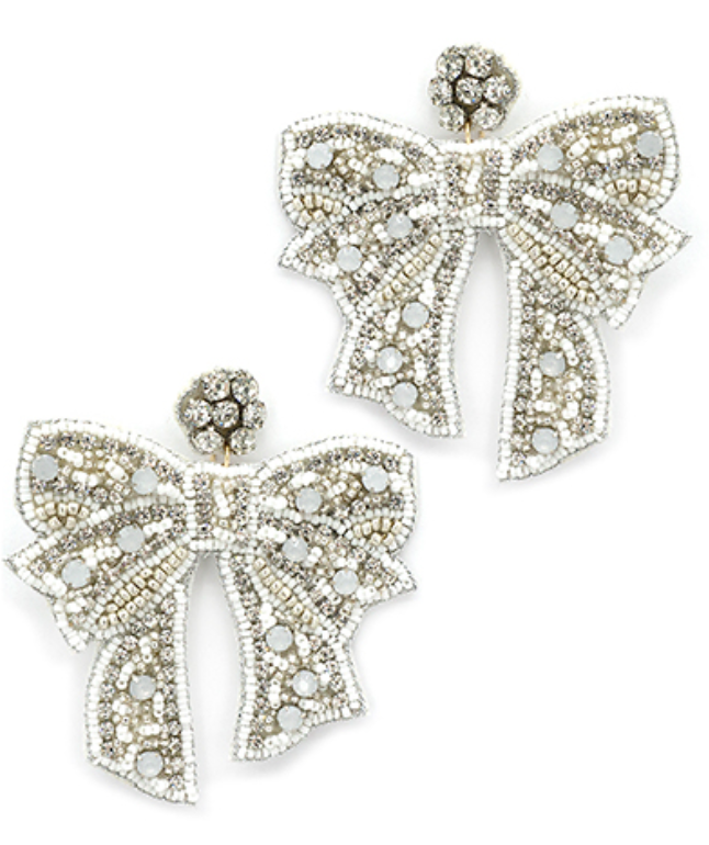 Blingy Bow Earring