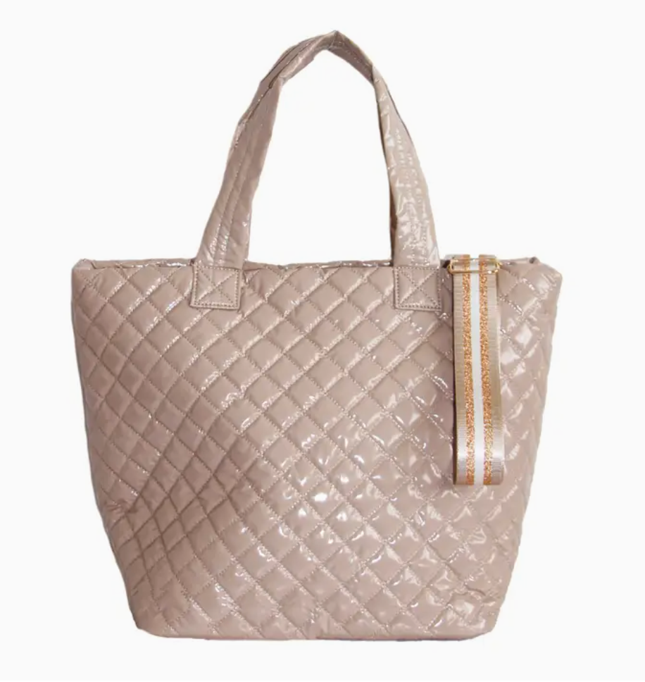 Diamond Tote Bag (sand)