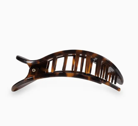 Teleties Flat Small Hair Clip (tortoise)