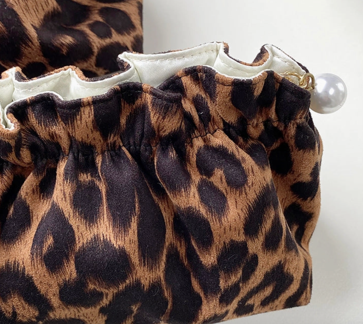 Leopard Cosmetic Bag