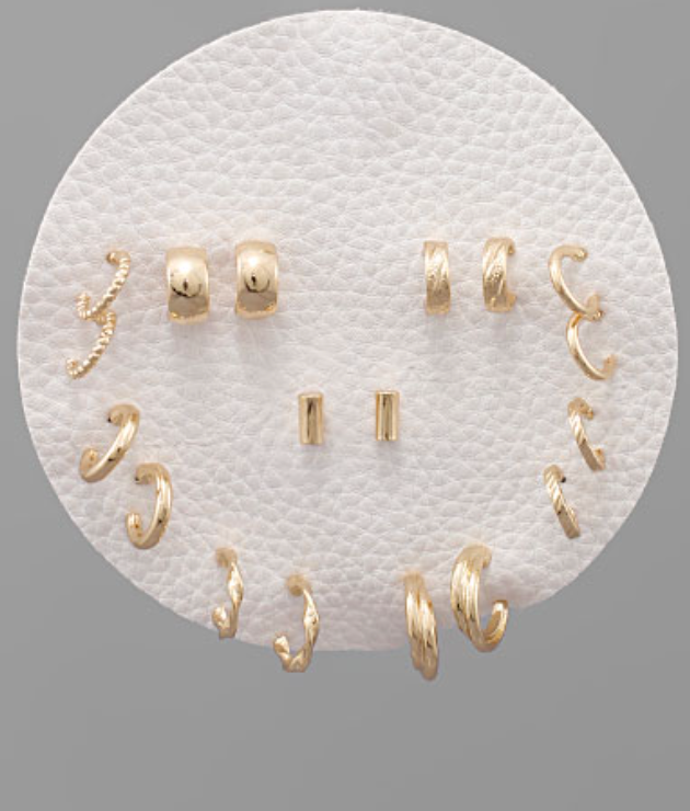 Small Hoop Earring Set