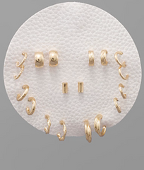 Small Hoop Earring Set