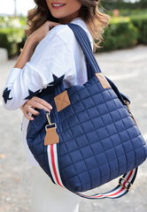 The Ezra Tote (navy)