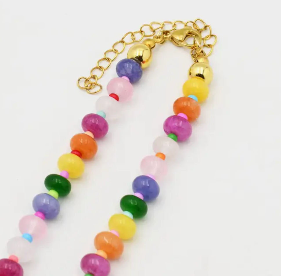 Love Gemstone Necklace