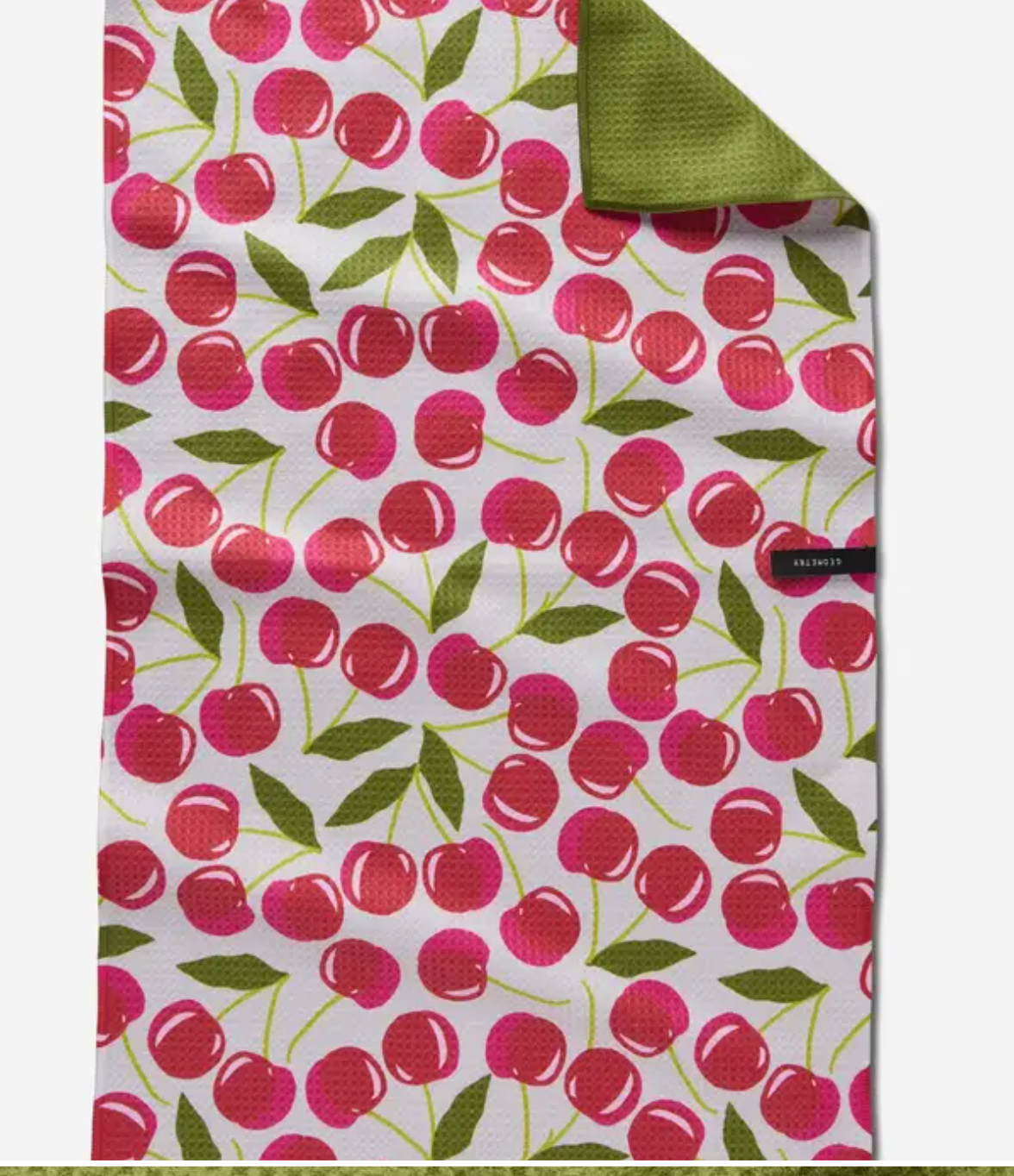 Cherry Chic Double Sided Tea Towel