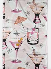 Cocktail Hour Tea Towel