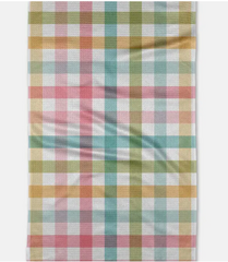 Spring Plaid Tea Towel