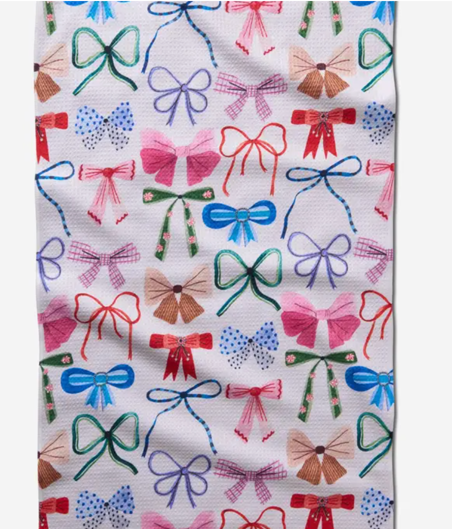 Bows Tea Towel