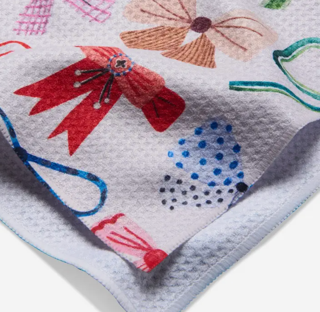 Bows Tea Towel