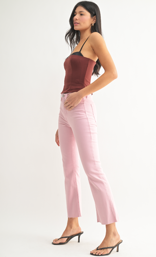 HR Crop Flare (light rose)