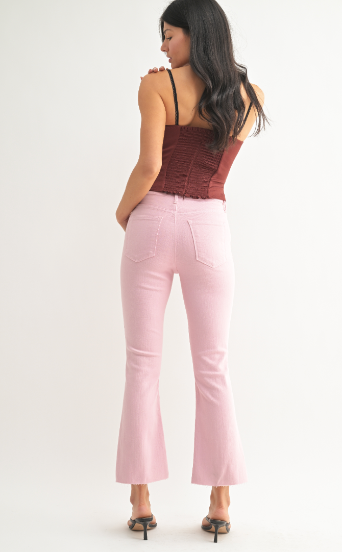 HR Crop Flare (light rose)