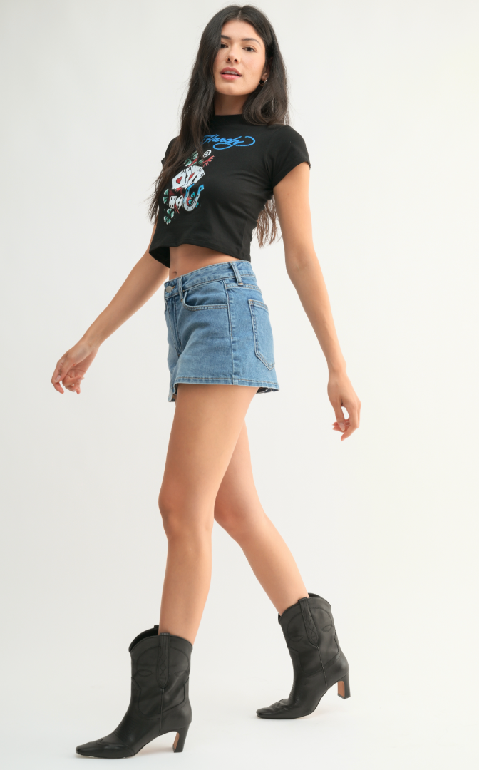 The Denim Skort