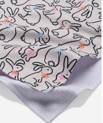 Playful Bunnies Tea Towel