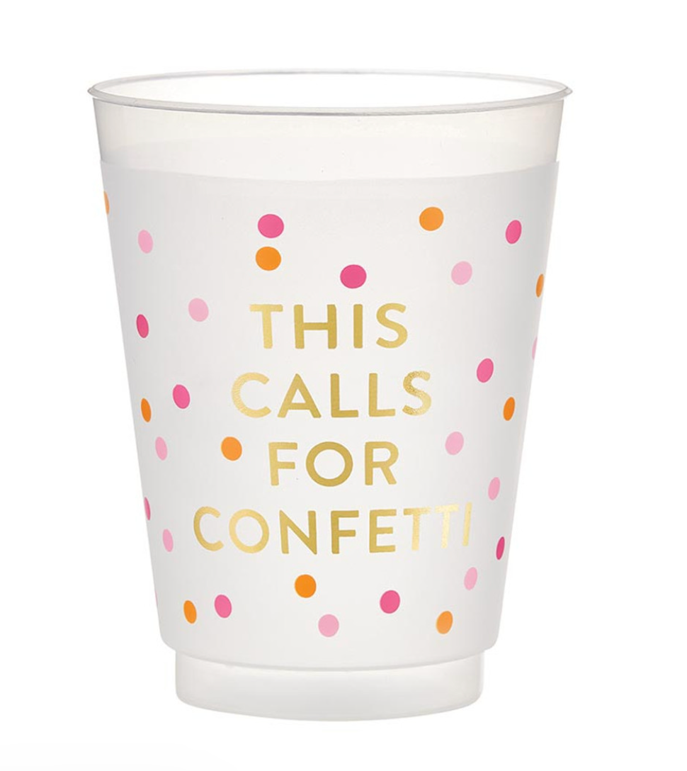 Confetti Frost Cup Set