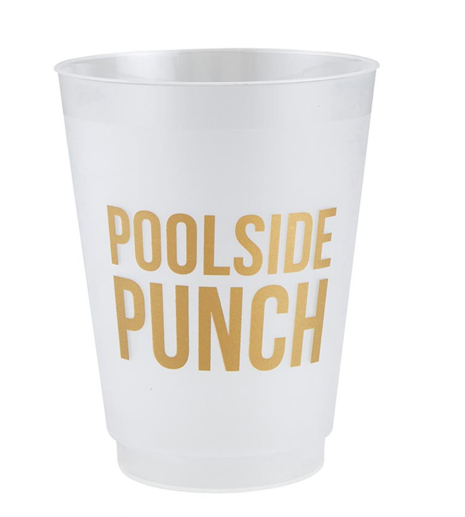 Poolside Punch Frost Cup Set