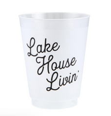 Lake House Livin' Frost Cup Set