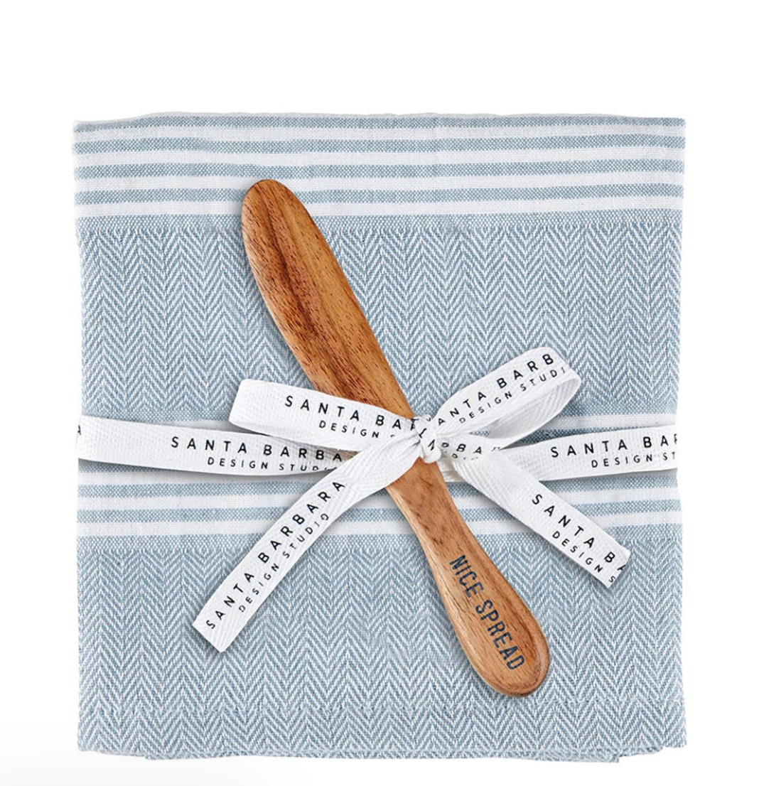 Towel + Cheese Spreader Set