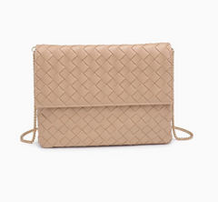 Ivy Woven Clutch (natural)