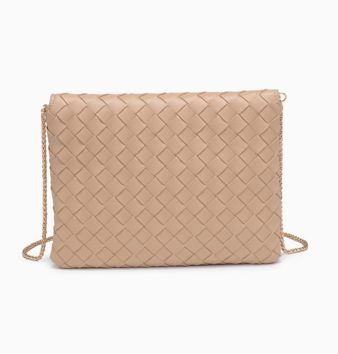 Ivy Woven Clutch (natural)